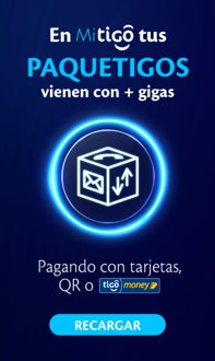 Comprá paquetigos con QR o Tigo Money ¡y recibí regalos!